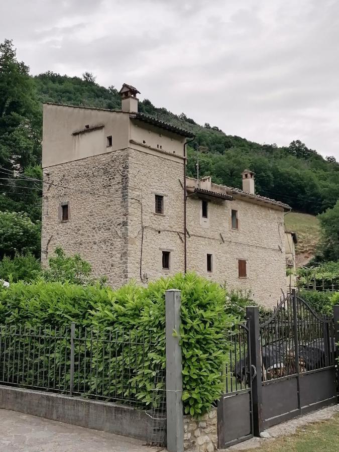 Ferienwohnung La Raccolta Scheggino Exterior foto